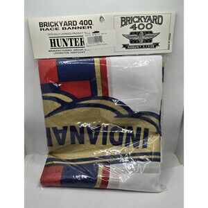 Indianapolis Motor Speedway Banner Flag Brickyard 400 Collectors 1996 NEW Unopen